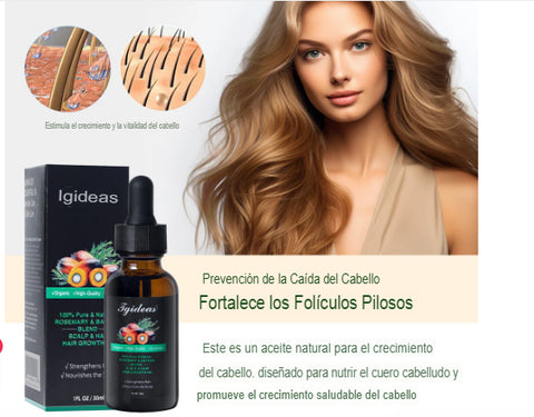 Image of Aceite Batana 100% Puro con Romero Estimula el Crecimiento Capilar y Restaura el Cabello Dañado